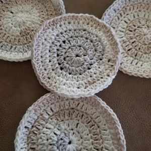 Eco friendly lFacial scrubbies Spa cotton